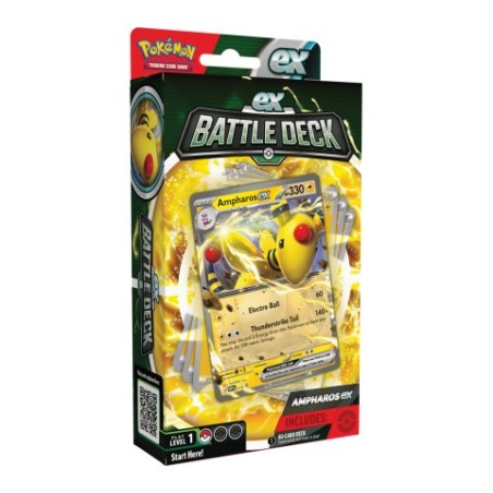 Pokémon - EX Battle Deck: Ampharos EX (English Cards)