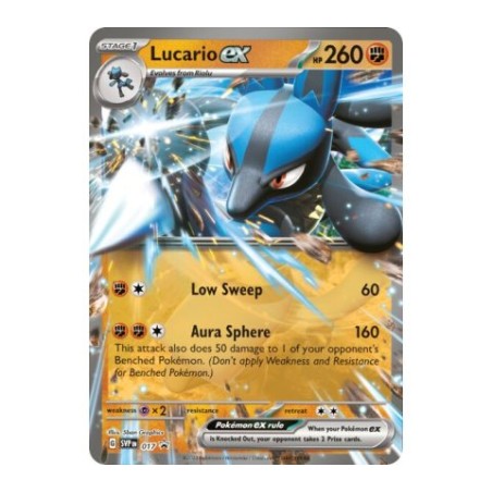 Pokémon - EX Battle Deck: Lucario EX (English Cards)