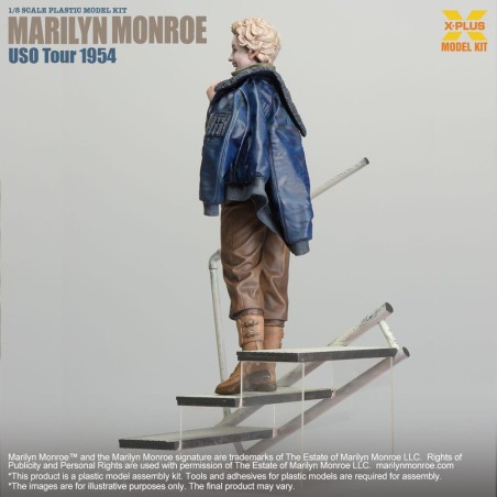 Marilyn Monroe Plastic Model Kit 1/8 USO Tour 1954 25 cm