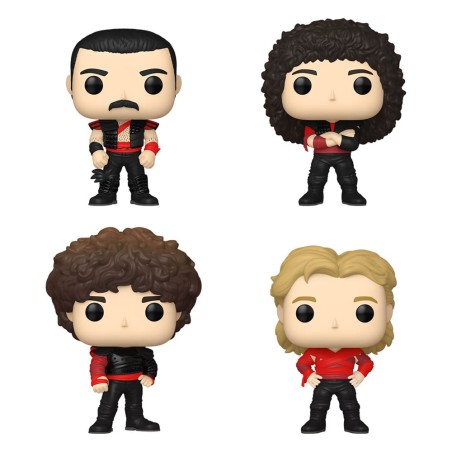 Funko Pop! Rocks: Queen - Radio Gaga 4-pack