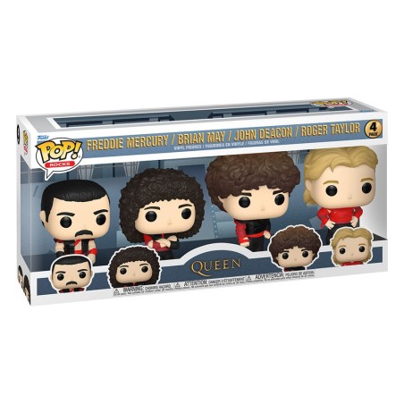 Funko Pop! Rocks: Queen - Radio Gaga 4-pack