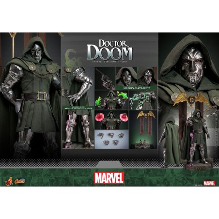 Hot Toys Marvel: Doctor Doom 1/6 Scale Figure 33 cm