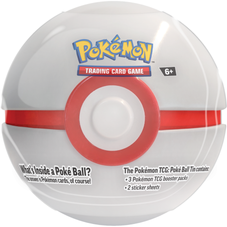 Pokemon: Poke Ball Tin (White)