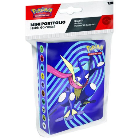 Pokémon: Stellar Crown Mini Portfolio + 1 Booster (10 kaarten)