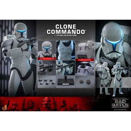 Hot Toys Star Wars: Clone Commando (The Bad Batch) 1/6 Scale