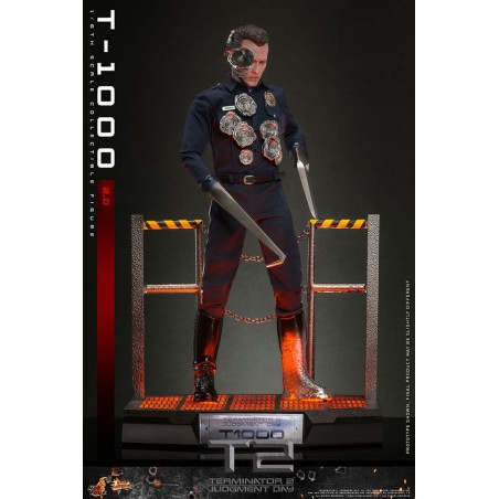 Hot Toys Terminator 2: T-1000 (2.0) 1/6 Scale Figure 31 cm