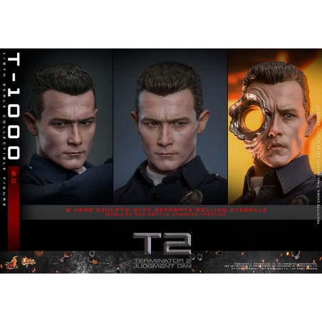 Hot Toys Terminator 2: T-1000 (2.0) 1/6 Scale Figure 31 cm