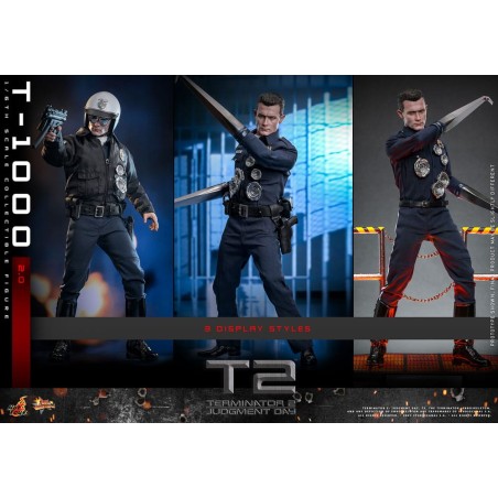 Hot Toys Terminator 2: T-1000 (2.0) 1/6 Scale Figure 31 cm