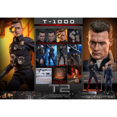 Hot Toys Terminator 2: T-1000 (2.0) 1/6 Scale Figure 31 cm