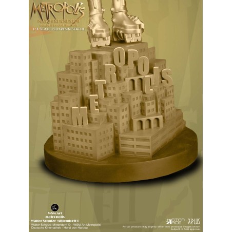 Metropolis: Maschinenmensch Metallic Gold 1/4 Scale Statue 40 cm