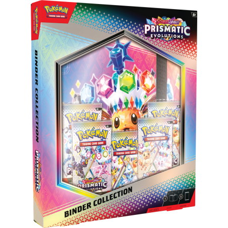 Pokémon: Prismatic Evolutions Binder Collection (English Cards)