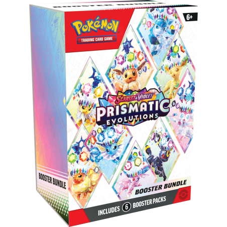 Pokémon: Prismatic Evolutions Booster Bundle (English Cards)