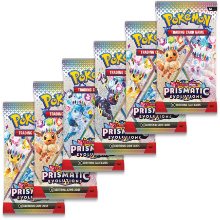 Pokémon: Prismatic Evolutions Booster Bundle (English Cards)