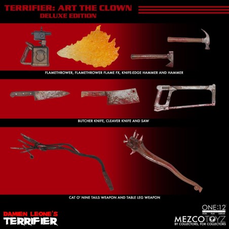 Terrifier: Art the Clown One:12 Deluxe Action Figure 17 cm