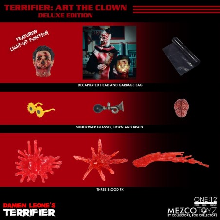 Terrifier: Art the Clown One:12 Deluxe Action Figure 17 cm