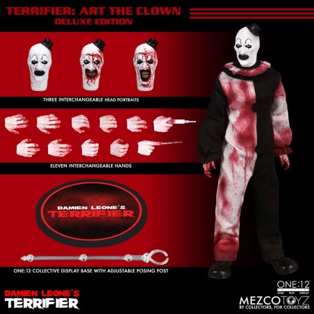 Terrifier: Art the Clown One:12 Deluxe Action Figure 17 cm