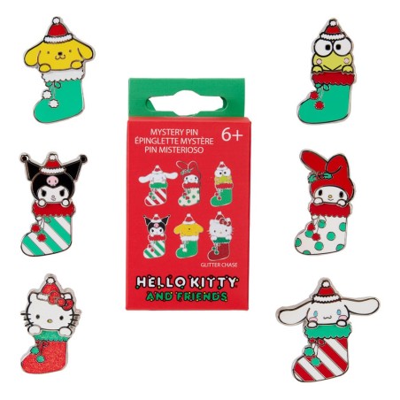 Loungefly Mystery Pin: Hello Kitty Winter Wonderland Blind Box