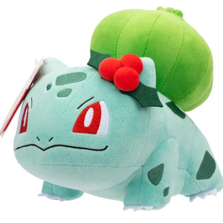 Pokémon: Bulbasaur with Red Tinsel 20 cm