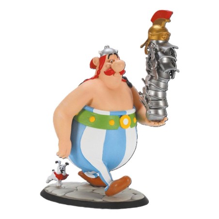 Asterix and Obelix: Obelix Stack of Helmets and Dogmatix 21 cm