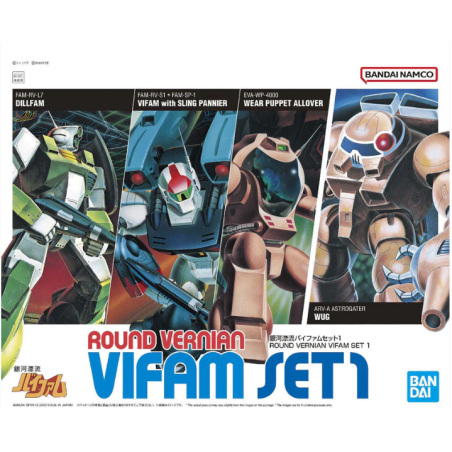 Gundam Model Kit: Round Vernian Vifam Set 1 1/144