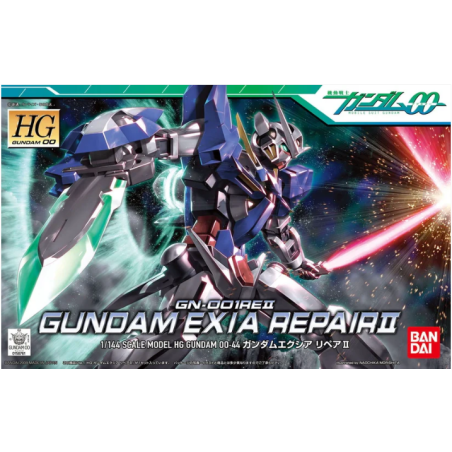 Gundam Model Kit: GN-001REII Gundam Exia Repair II HG00 1/144