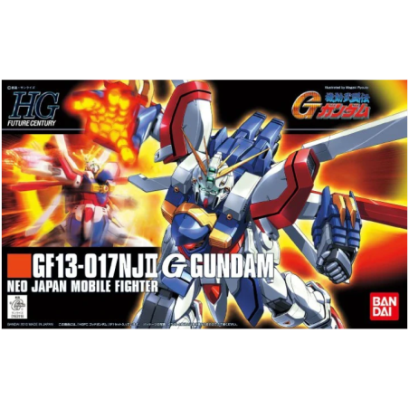 Gundam Model Kit: GF13-017NJII God Gundam HGUC 1/144