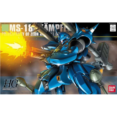 Gundam Model Kit: MS-18E Kämpfer ( Kampfer ) HGUC 1/144