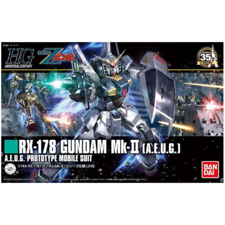 Gundam Model Kit: RX-178 Gundam Mk-II A.E.U.G (revive) HGUC