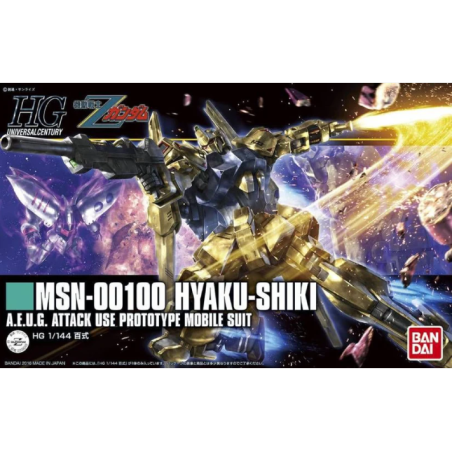 Gundam Model Kit: MSN-00100 Hyaku Shiki (revive) HGUC 1/144