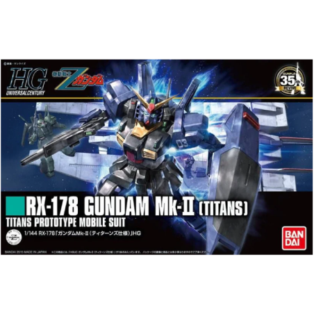 Gundam Model Kit: RX-178 Gundam Mk-II Titans (revive) HGUC 1/144