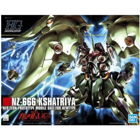 Gundam Model Kit: NZ-666 Kshatriya HGUC 1/144