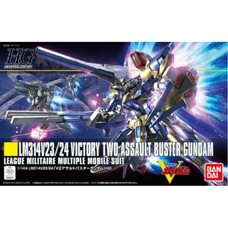 Gundam Model Kit: 24 Victory Two Assault-Buster Gundam HGUC