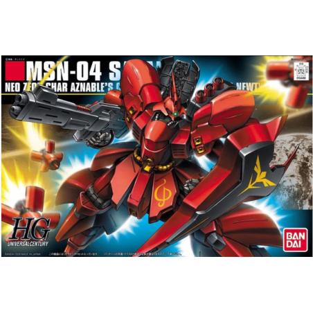 Gundam Model Kit: MSN-04 Sazabi HGUC 1/144