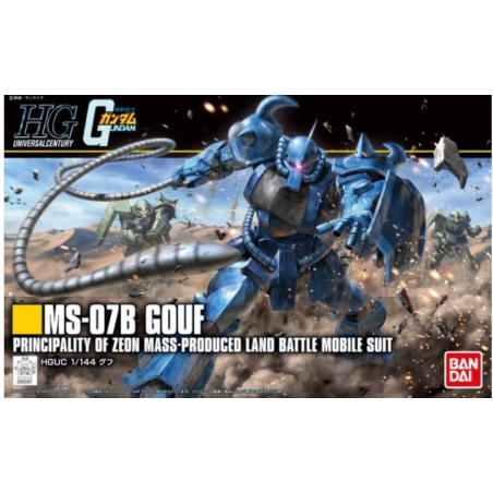 Gundam Model Kit: MS-07B Gouf (revive) HGUC 1/144