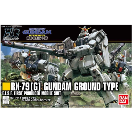 Gundam Model Kit: RX-79[G] Gundam Ground Type HGUC 1/144