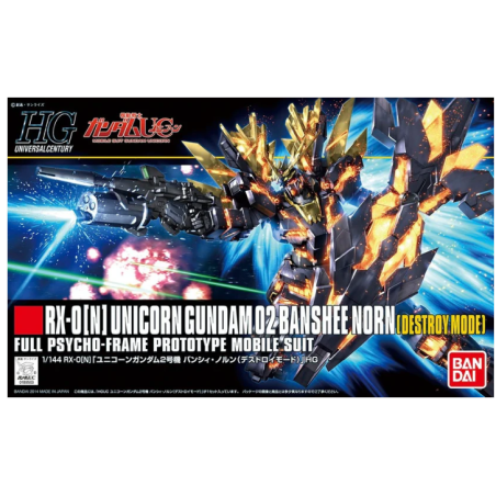 Gundam Model Kit: RX-0 [N] Unicorn Gundam 02 Banshee Norn (