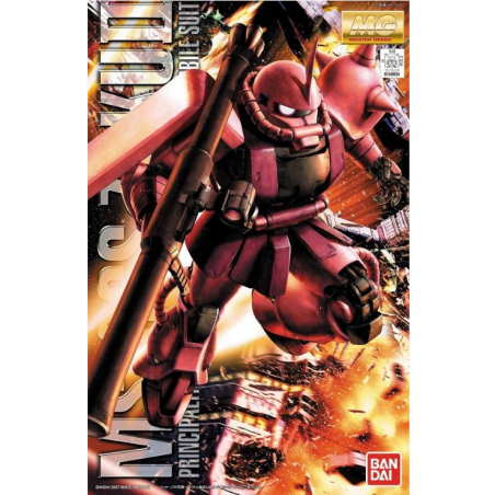 Gundam Model Kit: MS-06S Zaku II (Char Aznable Custom) Ver.2.0