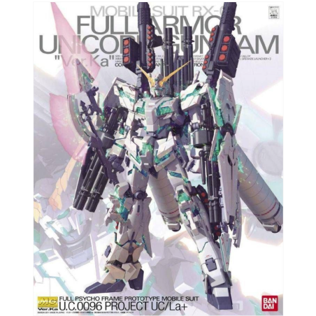 Gundam Model Kit: RX-0 Full Armor Unicorn Gundam Ver.Ka MG 1/100