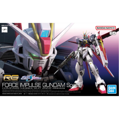 Gundam Model Kit: ZGMF-56E2/α Force Impulse Gundam Spec II RG