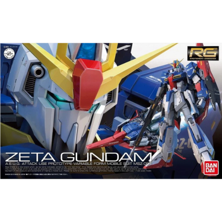 Gundam Model Kit: MSZ-006 Zeta Gundam RG 1/144