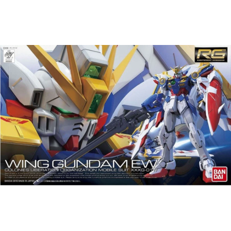 Gundam Model Kit: XXXG-01W Wing Gundam EW RG 1/144