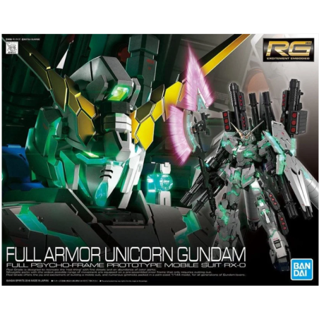 Gundam Model Kit: RX-0 Full Armor Unicorn Gundam RG 1/144