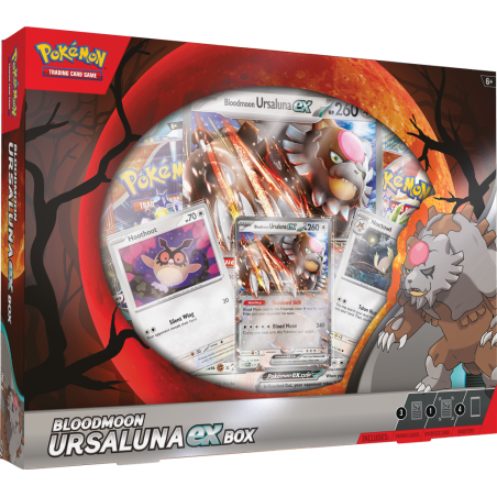 Pokémon: Bloodmoon Ursaluna ex Box English Version