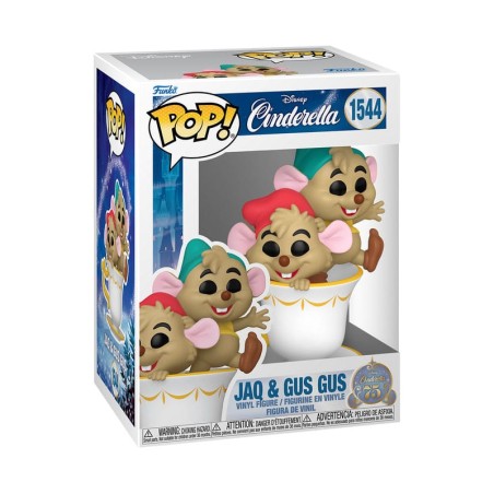 Funko Pop! Disney: Cinderella 75th - Jaq & Gus Gus