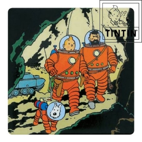 TinTin: Magnet TinTin and Haddock on the Moon 5 cm