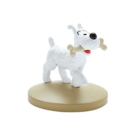 Tintin: Bobby with bone Statue 7cm