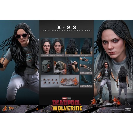 Hot Toys Deadpool & Wolverine: X-23 1/6 Scale Figure 27 cm