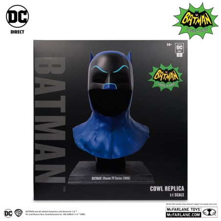 Batman 1966: Cowl 1:1 Replica 53 cm