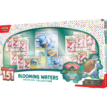 Pokémon: 151 Blooming Waters Premium Collection (English Cards)