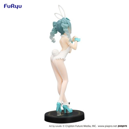 Hatsune Miku BiCute Bunnies PVC Statue Miku Rurudo White Color